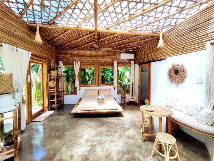 The Bamboo Houses - Tropical Garden & Empty Beach Хенераль-Луна Екстер'єр фото