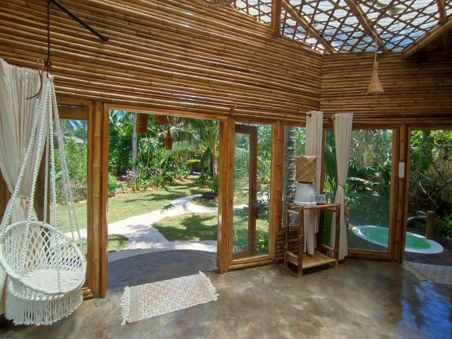 The Bamboo Houses - Tropical Garden & Empty Beach Хенераль-Луна Екстер'єр фото