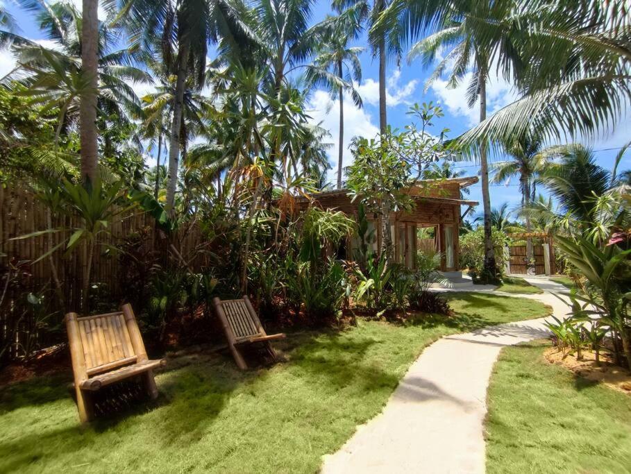 The Bamboo Houses - Tropical Garden & Empty Beach Хенераль-Луна Екстер'єр фото