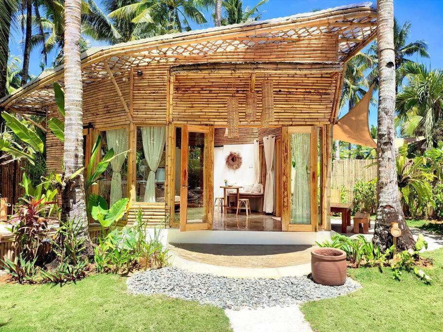 The Bamboo Houses - Tropical Garden & Empty Beach Хенераль-Луна Екстер'єр фото