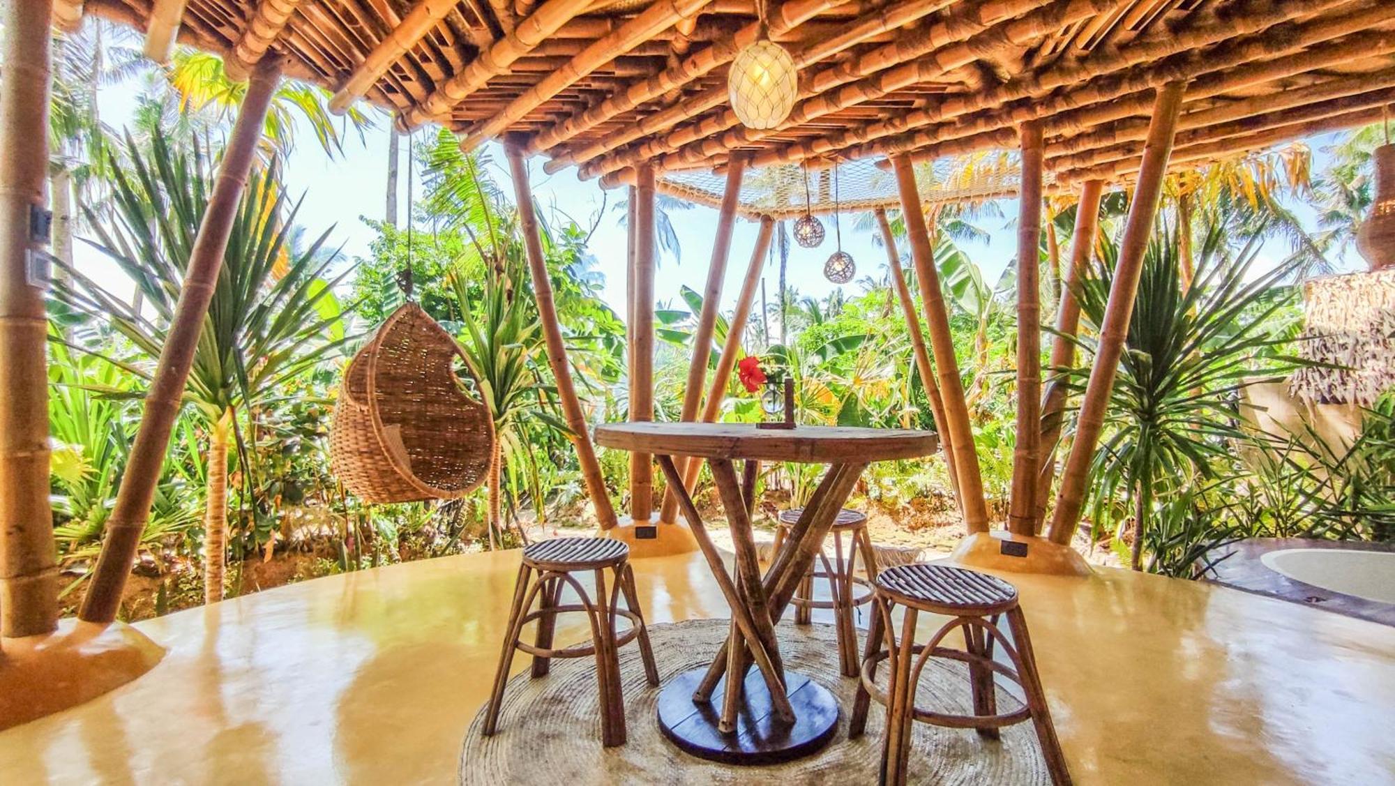 The Bamboo Houses - Tropical Garden & Empty Beach Хенераль-Луна Екстер'єр фото
