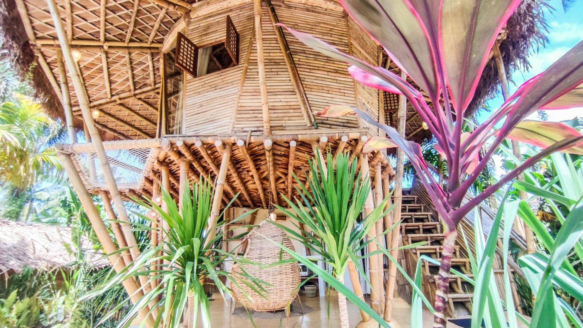 The Bamboo Houses - Tropical Garden & Empty Beach Хенераль-Луна Екстер'єр фото