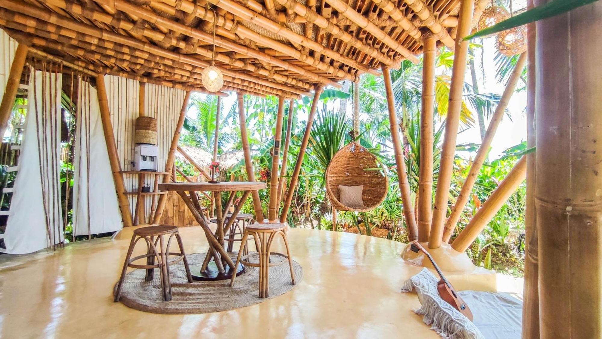 The Bamboo Houses - Tropical Garden & Empty Beach Хенераль-Луна Екстер'єр фото