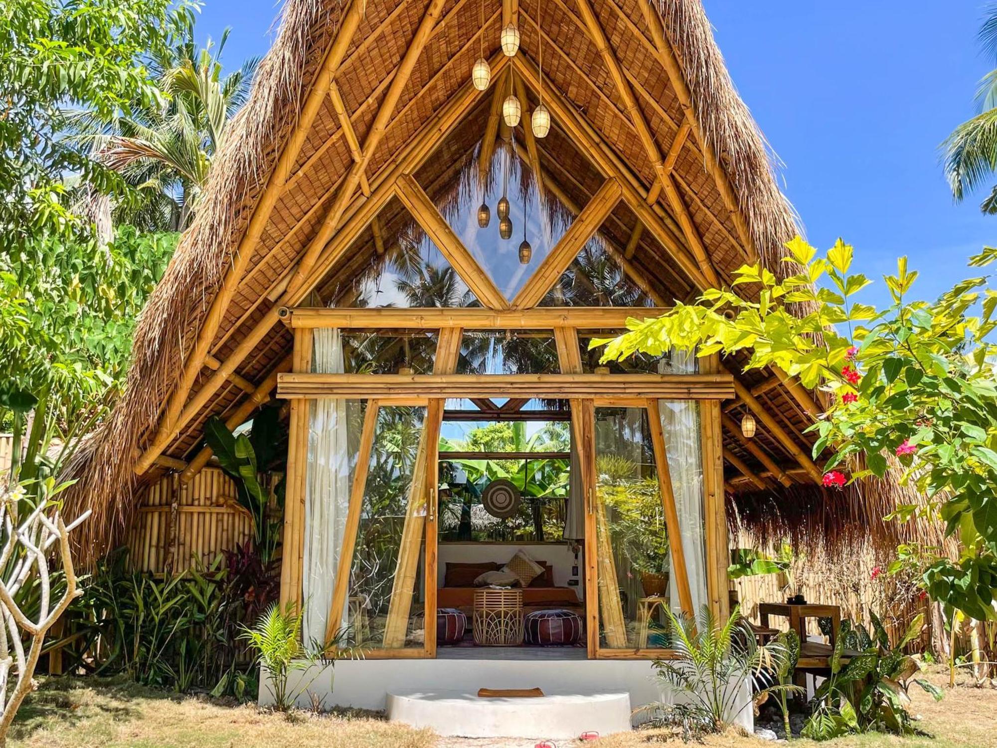 The Bamboo Houses - Tropical Garden & Empty Beach Хенераль-Луна Екстер'єр фото