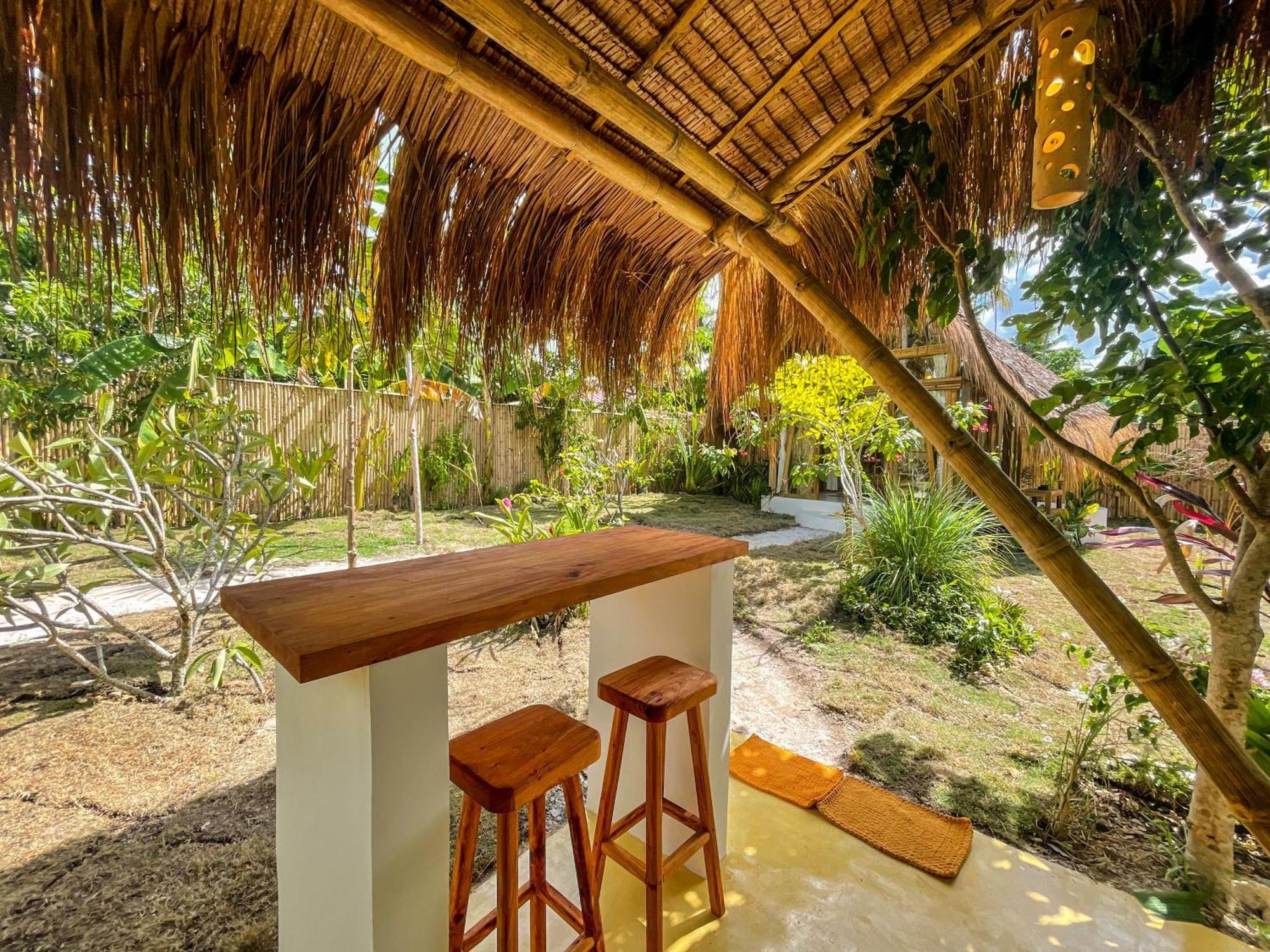 The Bamboo Houses - Tropical Garden & Empty Beach Хенераль-Луна Екстер'єр фото